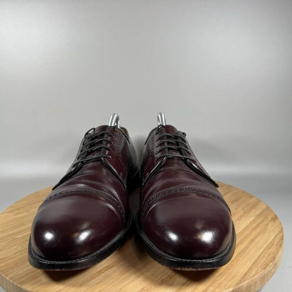 Cole Haan Cap Toe‎ Brown Oxford Dress Shoe Men's Size 10 M Lace Up